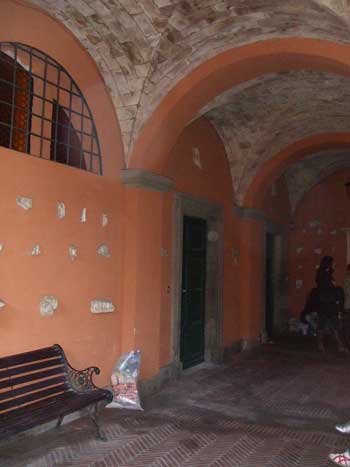 Cloister above the Catacombs of Priscilla