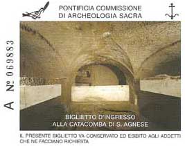 Admission ticket, Sant'Agnese