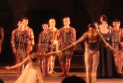 The  final night of Romeo and Juliet at the Baths of Caracalla, July 2003