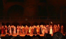 Romeo and Juliet at the Baths of Caracalla, July 2003