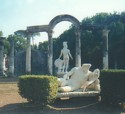 Sculptures at Hadrian's Villa, Tivoli