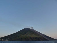 Stromboli, a 'smoking' volcano