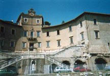 The Palazzo Colonna-Barberini, which houses the museum