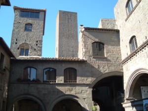 Medieval streets of Viterbo