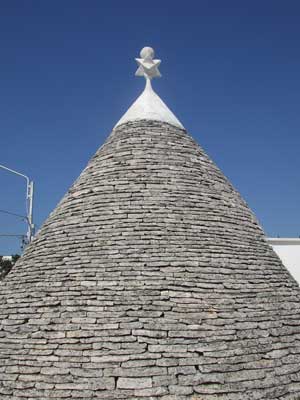 Trullo roof, Alberobello