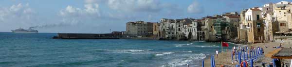 tourist map of cefalu