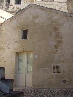 Exterior of 'our' cave,  Locanda di San Martino