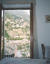 Our room with a view, La Reginella, Positano