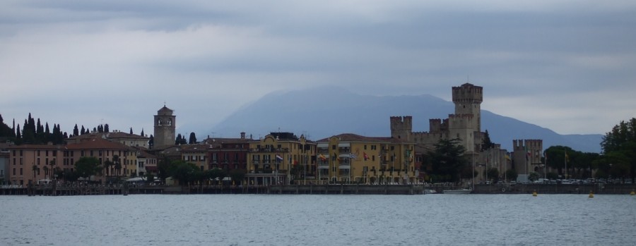 Sirmione; an overcast day