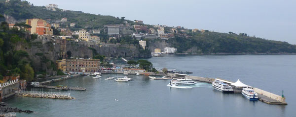 View over port, Sorrento
