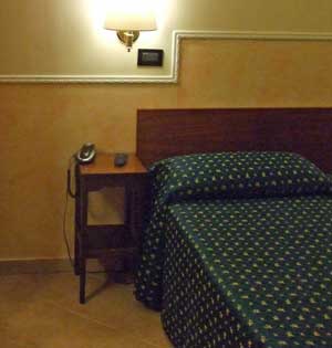 My room, Hotel Ascot, Rome (my photo)
