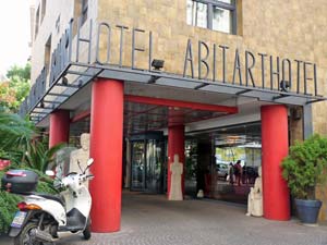 Hotel Abitart, Rome (my photo)