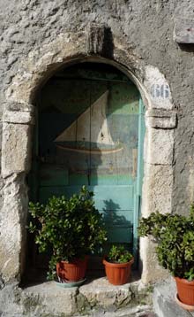 A picturesque doorway, Old Amantea