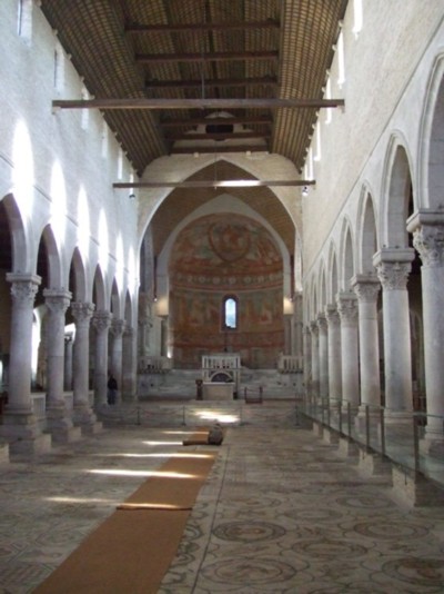 Interior of the Basilica, Aquileia