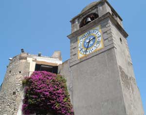 Clocktower, Capri town