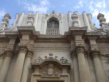 Unfinished facade, Lecce