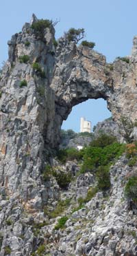 View from boat tour, Palinuro