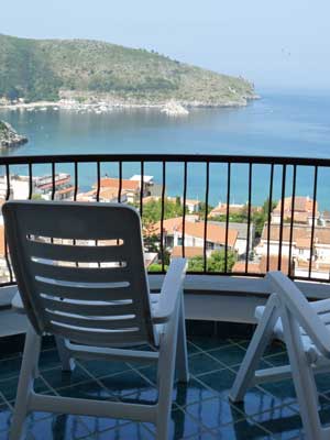 Balcony, Hotel La Conchiglia, Palinuro