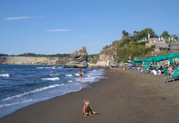 Beach at Chiaiolella, Procida