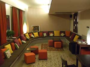 Hotel lounge  (my photo)