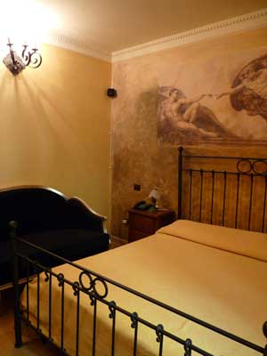 Our original double room, Villa Antica Tropea