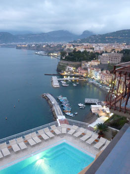 View over Sorrento