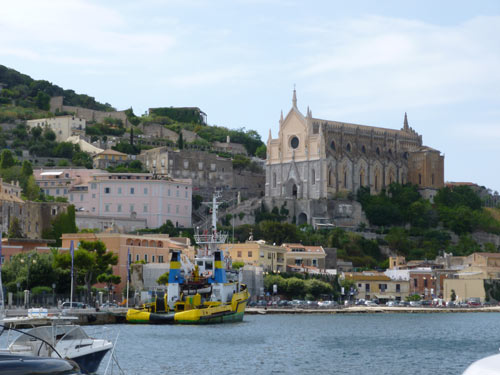 View of Gaeta, with San Francesco