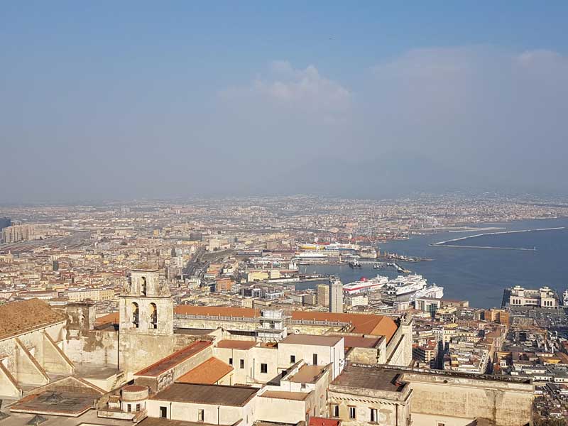View over Naples