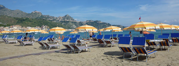 Beach, Giardini Naxos