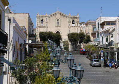 Piazza view, Ustica