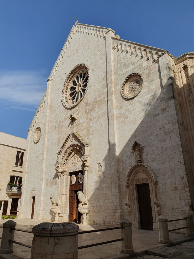 Façade of the cathedral of Santa Maria Assunta, Conversano