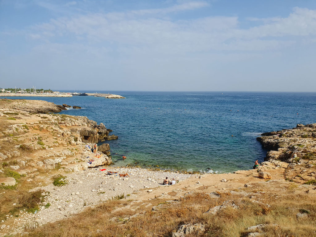 Small beach near Polignano a Mare