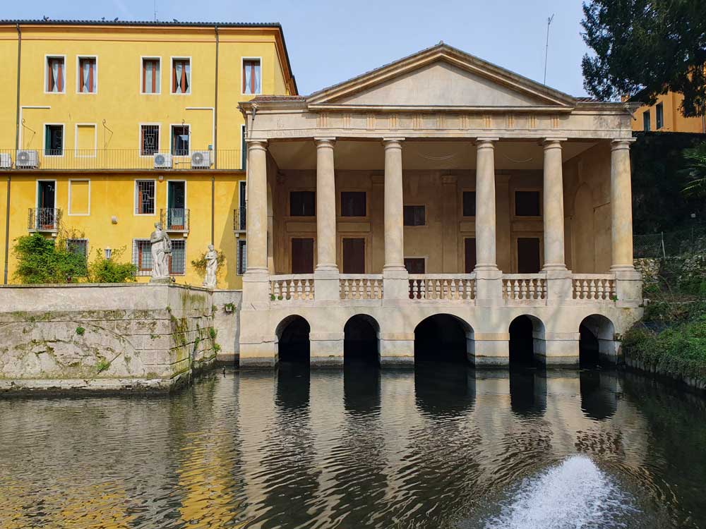 View of the Loggia Valmarana, Vicenza